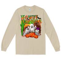 Mushroom Howdy ghouls Long Sleeve Tee - NancyCooperArtShop