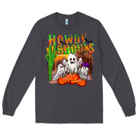 Smoke Howdy ghouls Long Sleeve Tee - NancyCooperArtShop