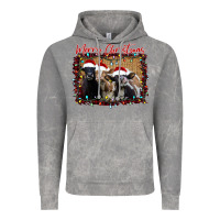 Cloud Rock Merry Christmas Cows Vintage Hoodie - Bettercallsaul