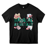 Black in my medical assistant era Heavy Core Tee - MaliasSmallBusiness