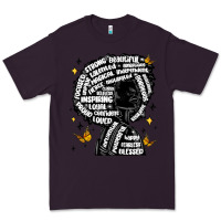 Plum black woman quotes Premium Tee - MaliasSmallBusiness