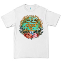 White i can do all things through christ who strenghtens me Premium Tee - JahusDesignShop