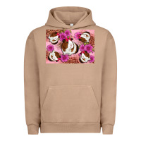 Pigment Burro Guinea pig flowers Urban Hoodie - Artiststas