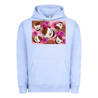 Pigment Grape Ice Guinea pig flowers Urban Hoodie - Artiststas
