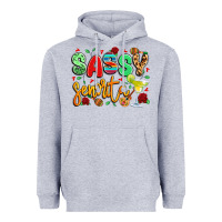 Heather Grey sassy senorita Heavyweight Hoodie - LillyAllenDesigns