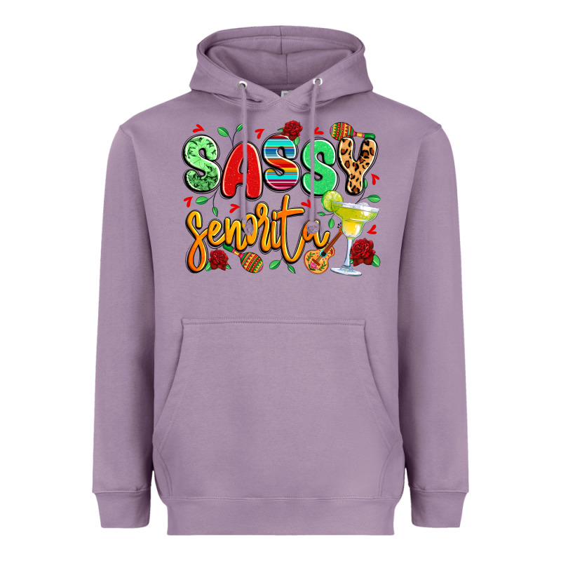 Sassy Senorita Heavyweight Hoodie by LillyAllenDesigns | Teevron