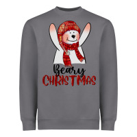 Storm beary christmas Heavyweight Sweatshirt - CowGirlArtShop