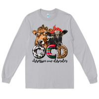Moon Dust OCD Obsessive Cow Disorder Long Sleeve Tee - texasbilliewilder