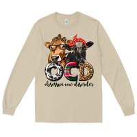 Mushroom OCD Obsessive Cow Disorder Long Sleeve Tee - texasbilliewilder