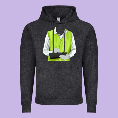 Border Collie Engineer Vintage Hoodie Designed By Ranaportraitstore