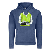 Vintage Denim border collie engineer Vintage Hoodie - RanaPortraitStore