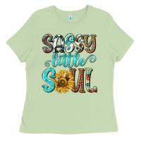 Matcha sassy little soul Ladies Tee - NancyCooperArtShop