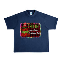 Navy Crocin around the christmas tree Urban Heavy Tee - Bettercallsaul