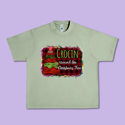 Crocin Around The Christmas Tree Urban Heavy Tee Designed By Bettercallsaul