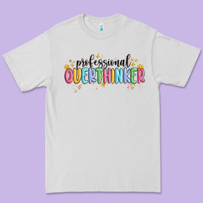 Professional Overthinker Premium Tee Designed By Maliassmallbusiness