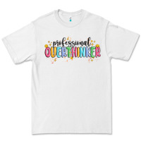 White professional overthinker Premium Tee - MaliasSmallBusiness