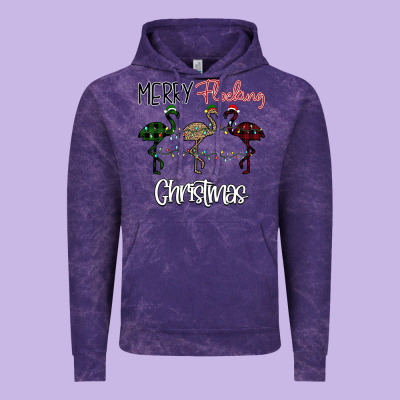 Merry Flocking Christmas Vintage Hoodie Designed By Bettercallsaul