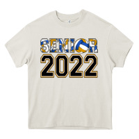 Cream senior volleyball Heavy Core Tee - AdoDesignShop