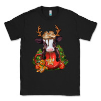 Black christmas baby cow hot cocoa Classic Tee - Jasminsmagicworld