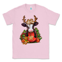 Christmas Baby Cow Hot Cocoa Classic Tee | Teevron