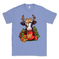 Colony Blue christmas baby cow hot cocoa Classic Tee - Jasminsmagicworld