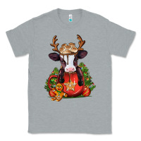 Heather Grey christmas baby cow hot cocoa Classic Tee - Jasminsmagicworld