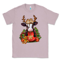 Lilac christmas baby cow hot cocoa Classic Tee - Jasminsmagicworld