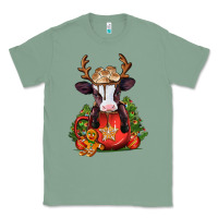 Sage christmas baby cow hot cocoa Classic Tee - Jasminsmagicworld