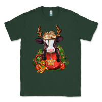 Sports Green christmas baby cow hot cocoa Classic Tee - Jasminsmagicworld