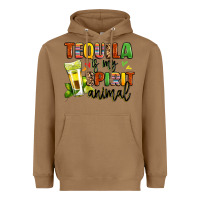 Tequila Is My Spirit Animal Heavyweight Hoodie | Teevron