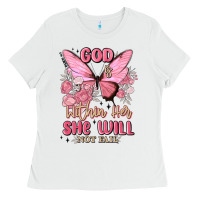 White god is within her she will not fail Ladies Tee - MaliasSmallBusiness
