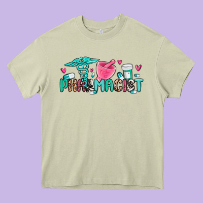 Pharmacist Heavy Core Tee Designed By Maliassmallbusiness