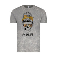 Cloud Rock Glitter Patterned Leopard Mom Skull Vintage Tee - Bettercallsaul