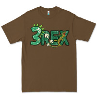 Cacao three rex Premium Tee - MaliasSmallBusiness