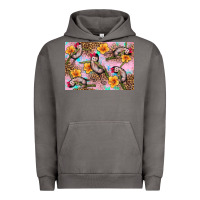 Pigment Tornado Baby monkey flowers Urban Hoodie - Artiststas