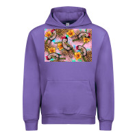 Tulip Baby monkey flowers Urban Hoodie - Artiststas