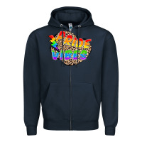 Navy pride vibes Zipper Hoodie - FaDigitalArtStudio