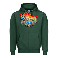 Pride Vibes Zipper Hoodie | Teevron