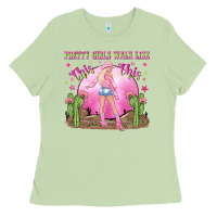Matcha pretty girls walk like this this Ladies Tee - NancyCooperArtShop