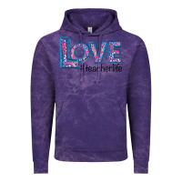 Cloud Purple Love Teacher Life Vintage Hoodie - Bettercallsaul
