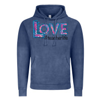 Vintage Denim Love Teacher Life Vintage Hoodie - Bettercallsaul
