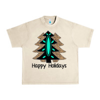 Sandshell Happy Holidays Tree Urban Heavy Tee - Bettercallsaul