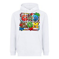 White autism god mom Heavyweight Hoodie - LillyAllenDesigns