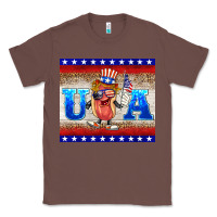 Chestnut usa hot dog Classic Tee - BarkalooDesign