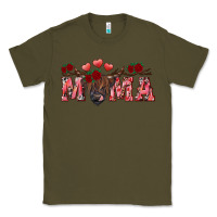 Army Green valentines day mama Classic Tee - RanaPortraitStore