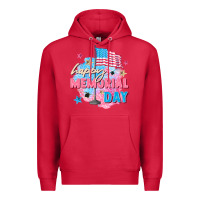 Cardinal Happy Memorial Day Premium Hoodie - FaDigitalArtStudio