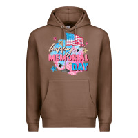 Chestnut Happy Memorial Day Premium Hoodie - FaDigitalArtStudio