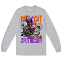 Moon Dust Black cat apothecary Long Sleeve Tee - NancyCooperArtShop