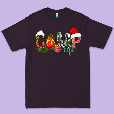 Christmas Camp Life Premium Tee Designed By Nancycooperartshop