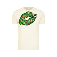 Vintage Arctic Green and Leopard Patterned Irish Day Lips Vintage Tee - Bettercallsaul